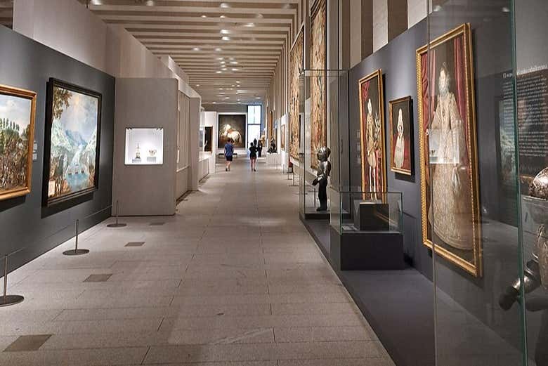 Interior de la Galería de las Colecciones Reales