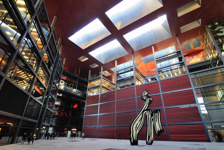 Interior del Museo Reina Sofía