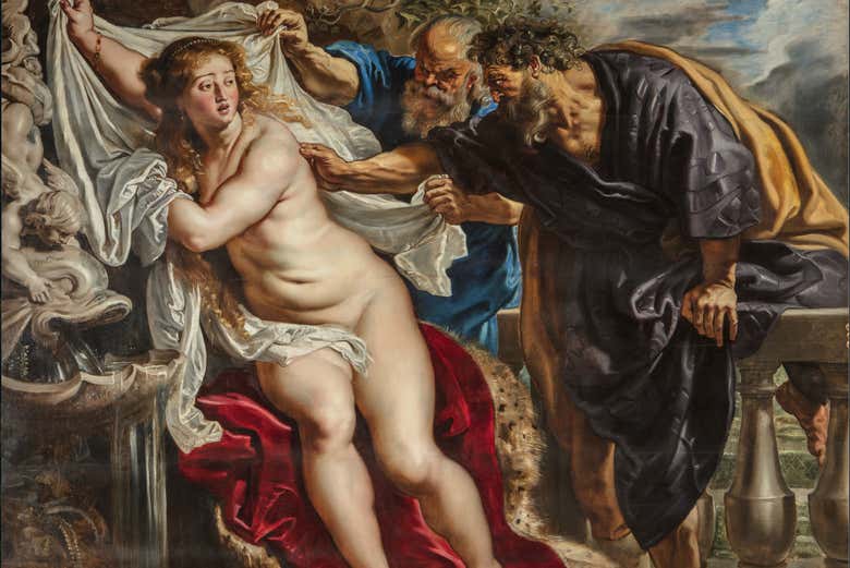 "Susana y los viejos" de Tintoretto