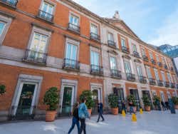 Fachada del Museo Thyssen de Madrid