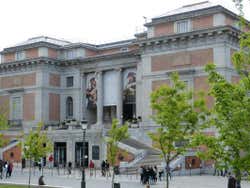Fachada del Museo del Prado de Madrid