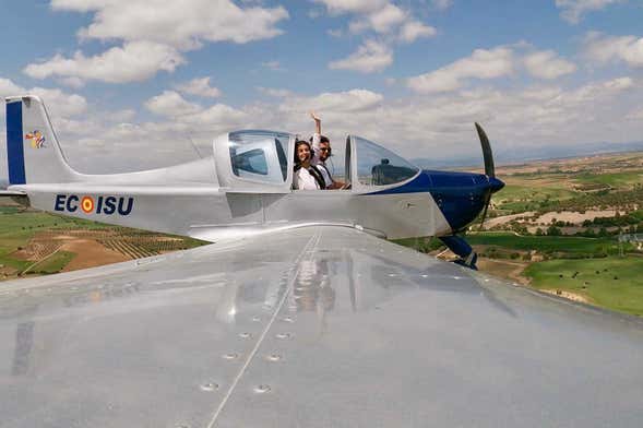 Paseo en avioneta por Madrid