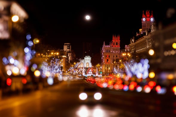 Tour navideño en tuk tuk por Madrid