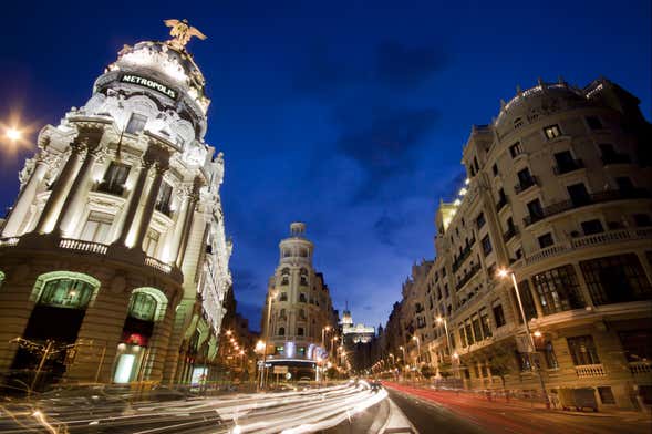 Tour nocturno en autobús descapotable, Big Bus